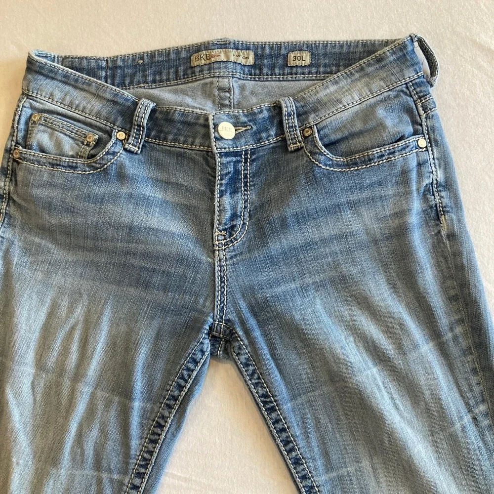 BKE Jeans Jeans Womens 30L (30x31) Payton Curvy Bootcut Medium Wash Stretch